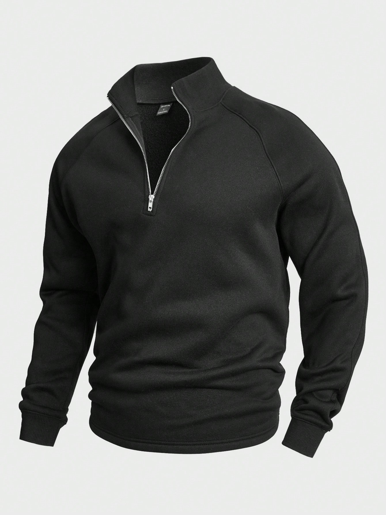 Claude™ | Sweat Casual à Demi-Fermeture Éclair