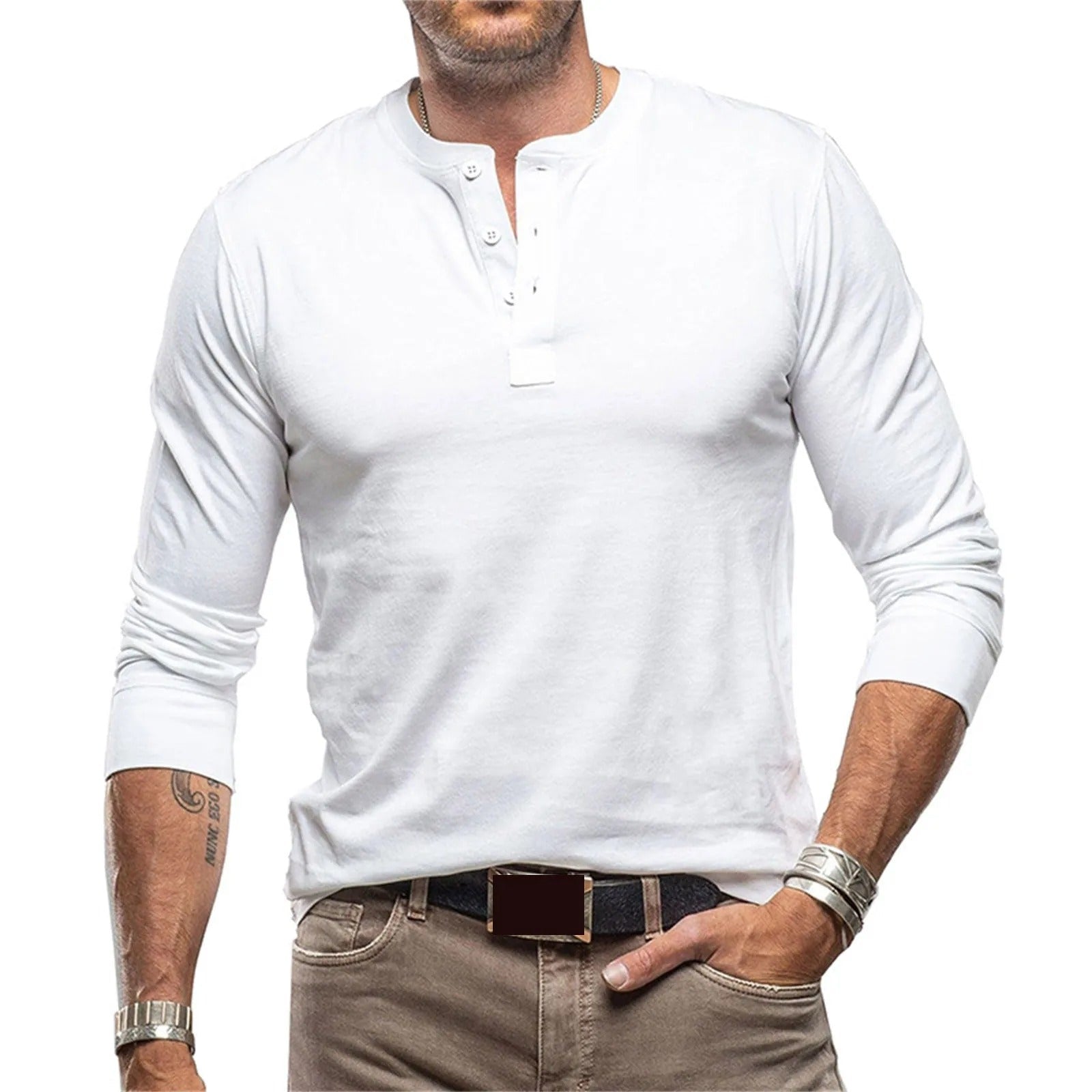 Chemise à manches longues vintage Darell™