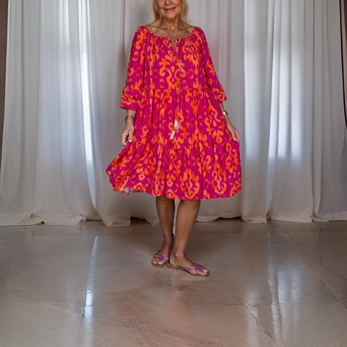 Françoise™ | Robe d'Été Fluide et Lumineuse