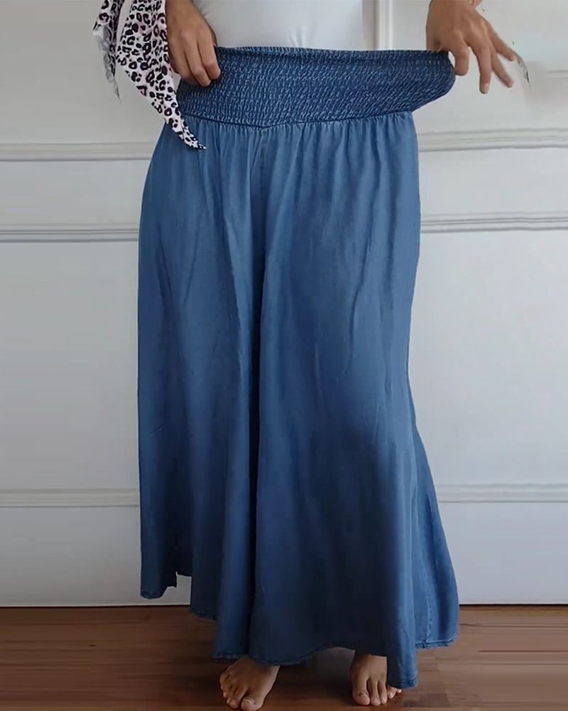 DANSA - PANTALONS CONFORTS AVEC CEINTURE ÉLASTIQUE