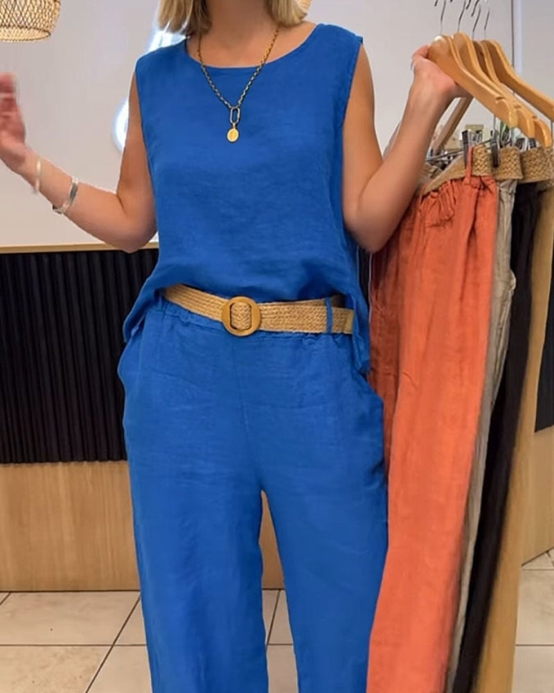Lenila – Ensemble Complet avec Haut et Pantalon