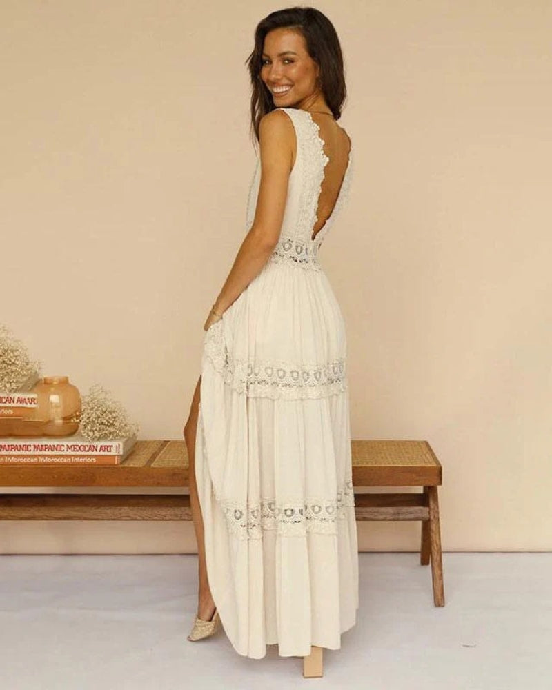 MISNIA - Élégante Robe Maxi