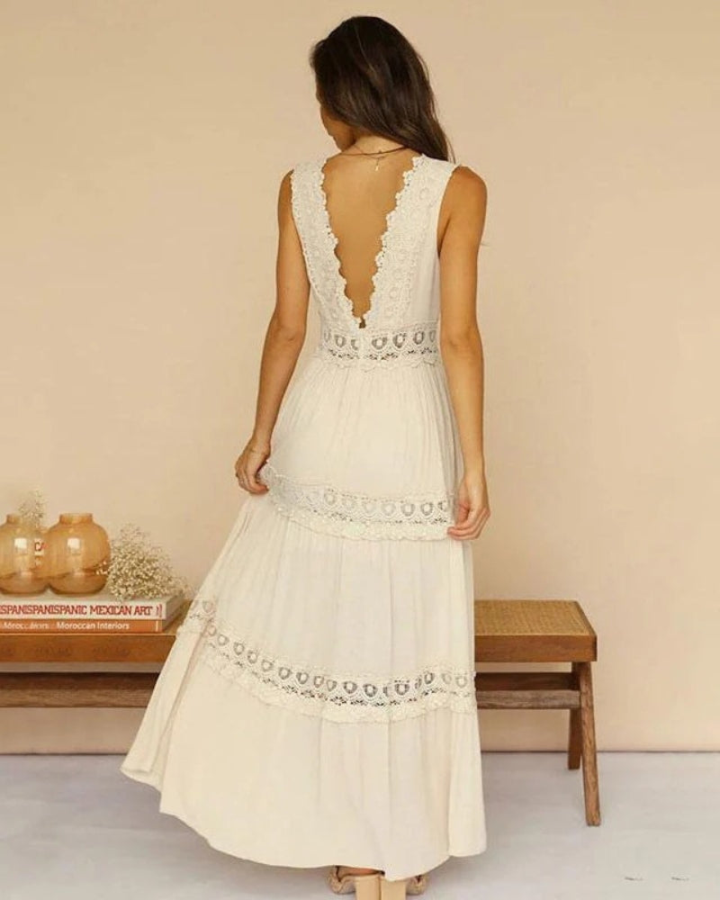 MISNIA - Élégante Robe Maxi
