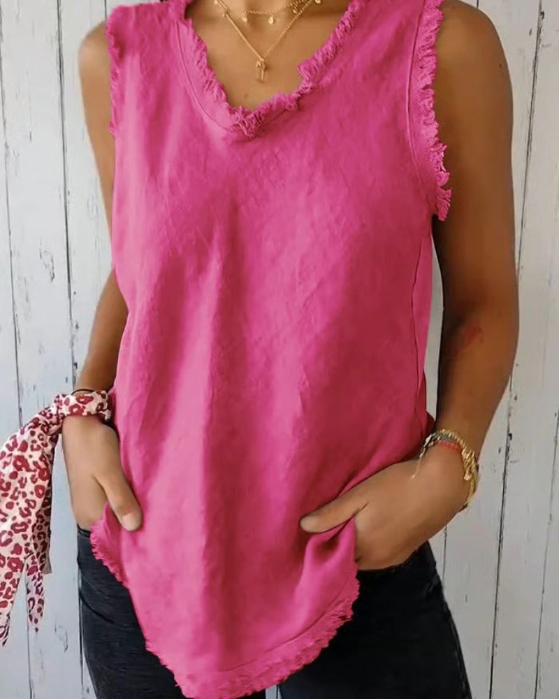 AMARAN - SLEEVELESS TOP