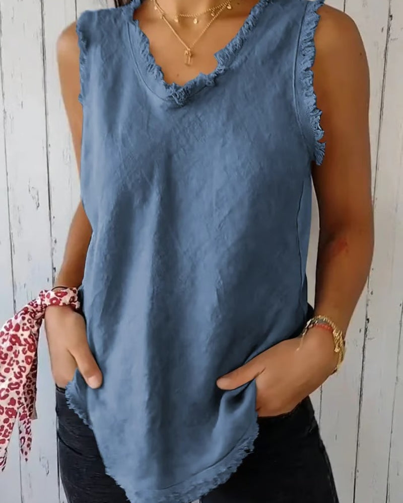 AMARAN - SLEEVELESS TOP