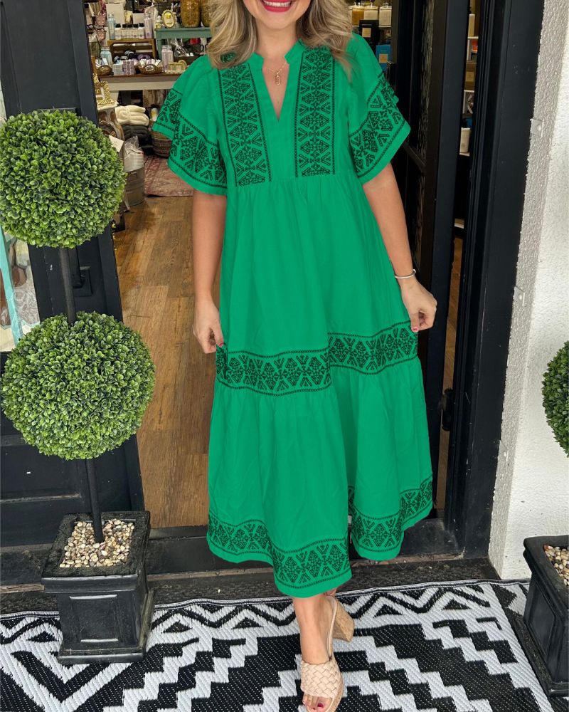 SIARI - Bohemian Maxi Dress