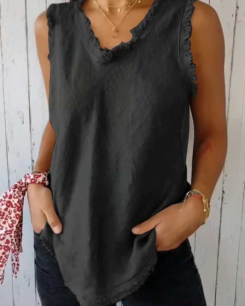 AMARAN - SLEEVELESS TOP