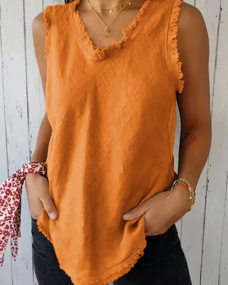 AMARAN - SLEEVELESS TOP