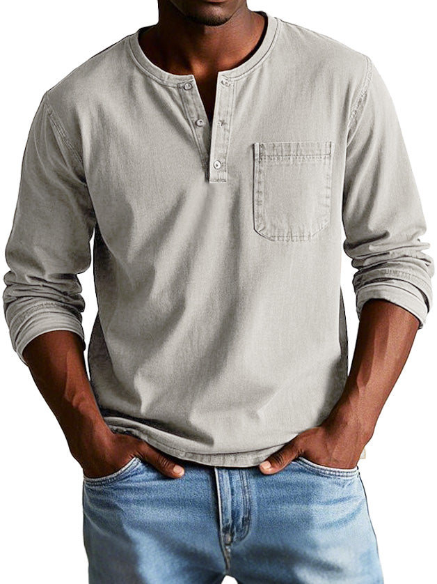Chemise Vintage Thomas™ à Longues Manches
