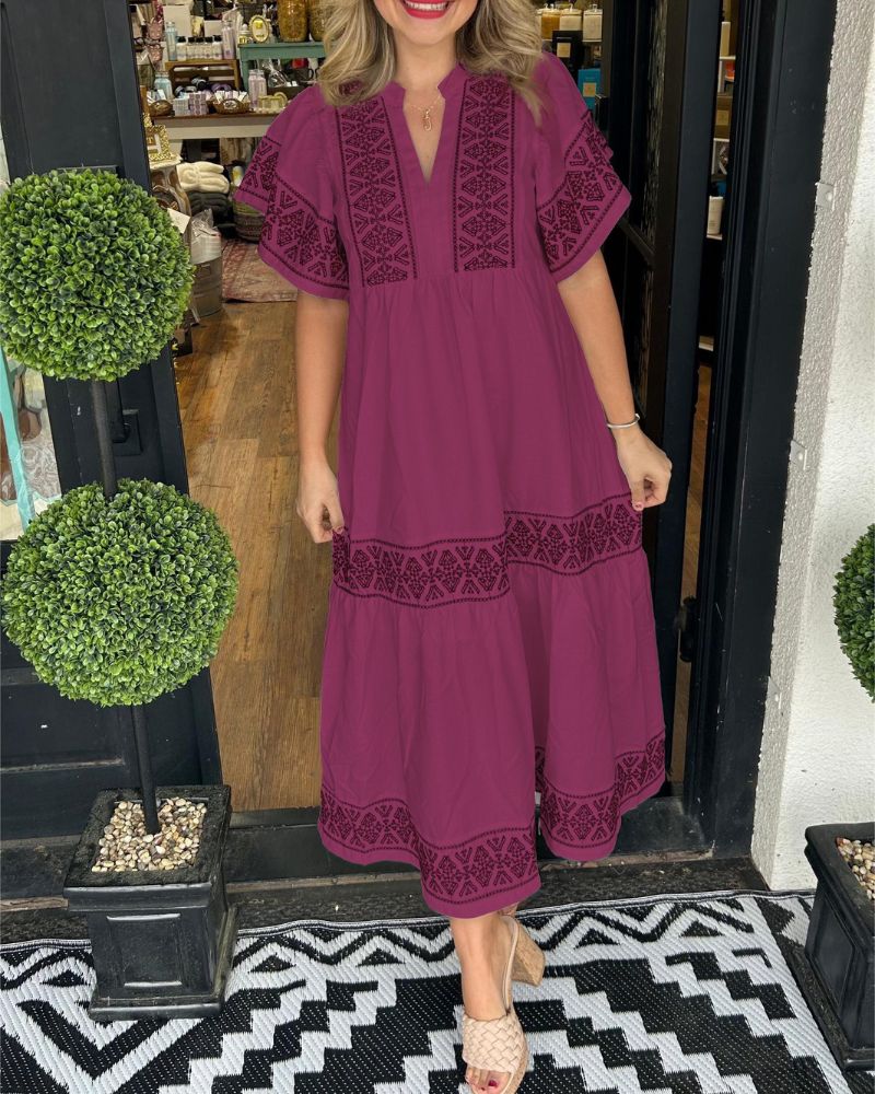 SIARI - Bohemian Maxi Dress