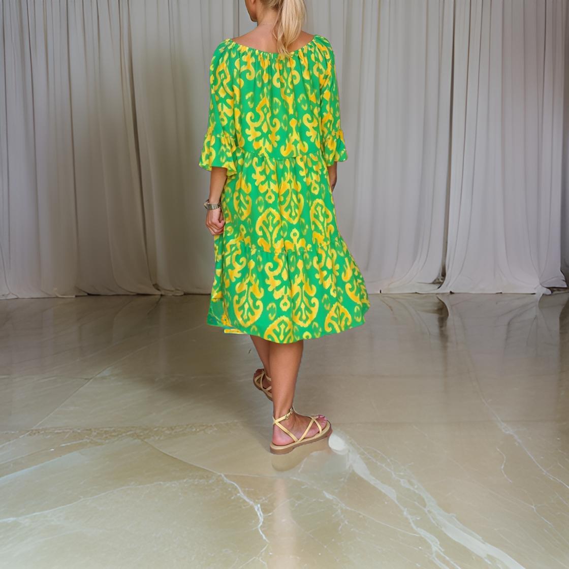 Françoise™ | Robe d'Été Fluide et Lumineuse