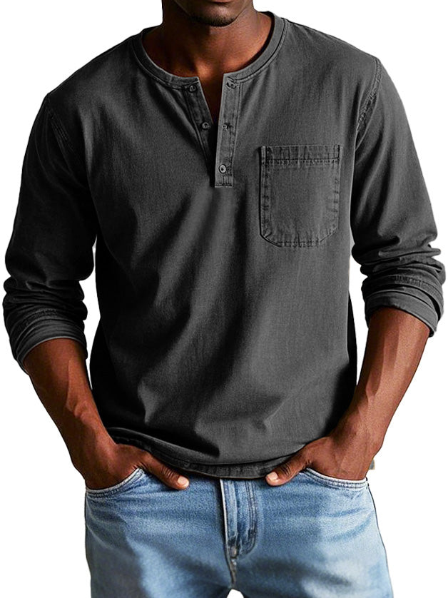 Chemise Vintage Thomas™ à Longues Manches