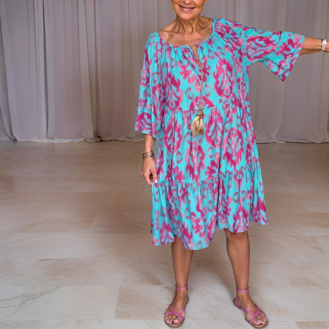 Françoise™ | Robe d'Été Fluide et Lumineuse