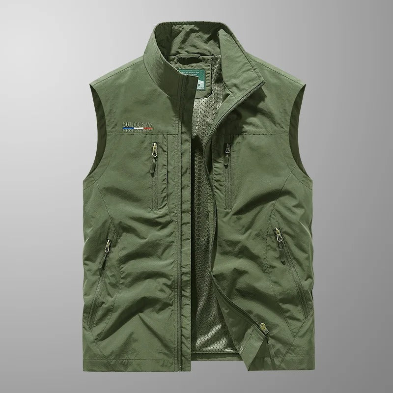 Hermann™ - Gilet cargo léger et respirant avec de multiples poches
