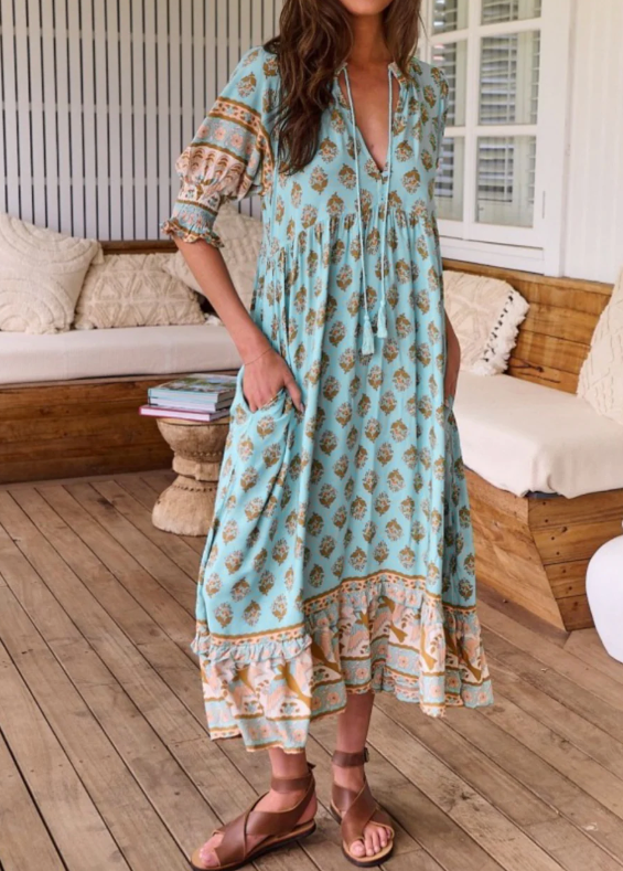 Hiley™ | Robe Decécontractée Imprimée