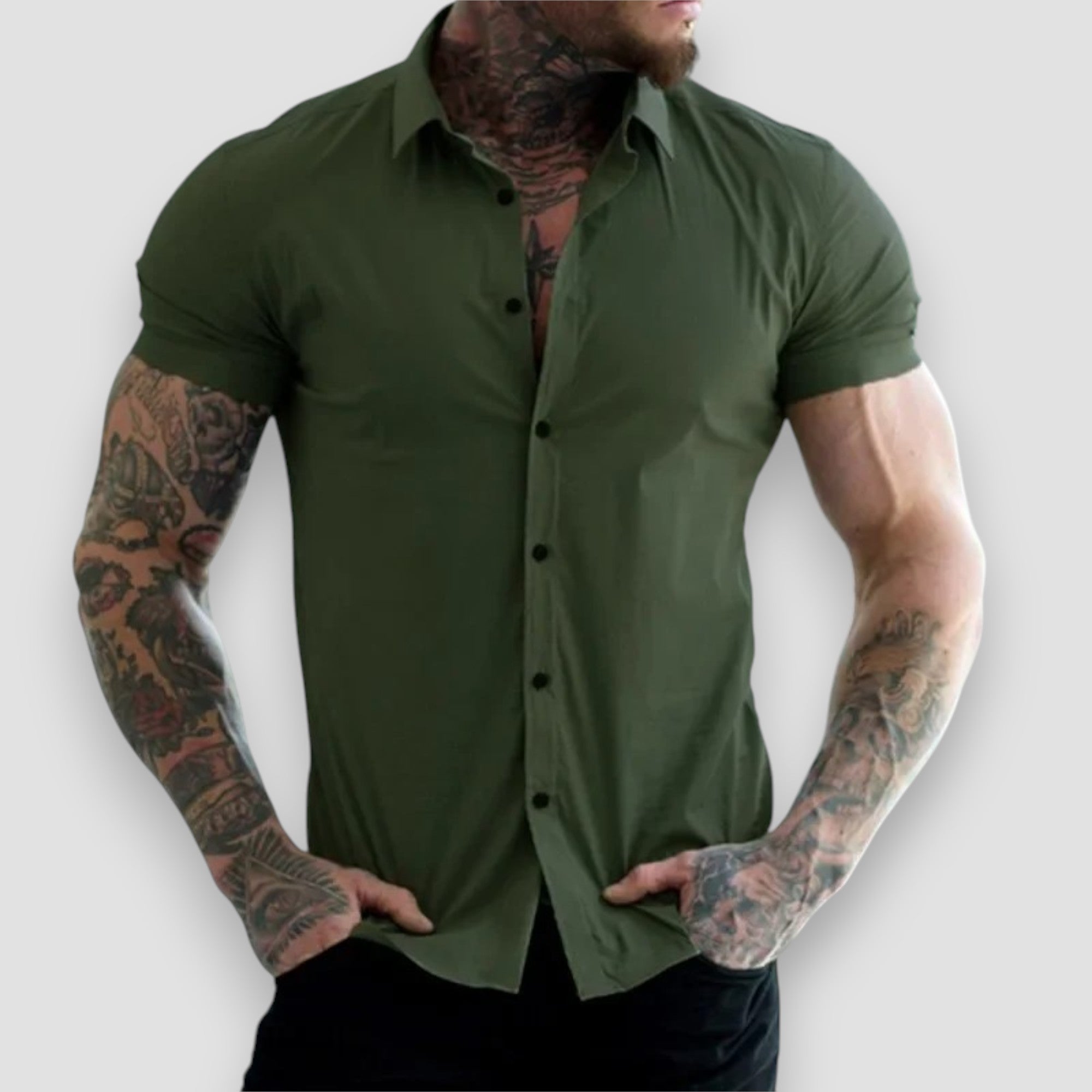 La Rochelle™ | Chemise de fitness à manches courtes