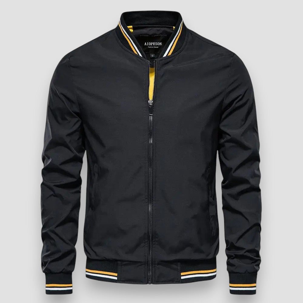 Pascal™ | Veste Bomber Élégante à Rayures