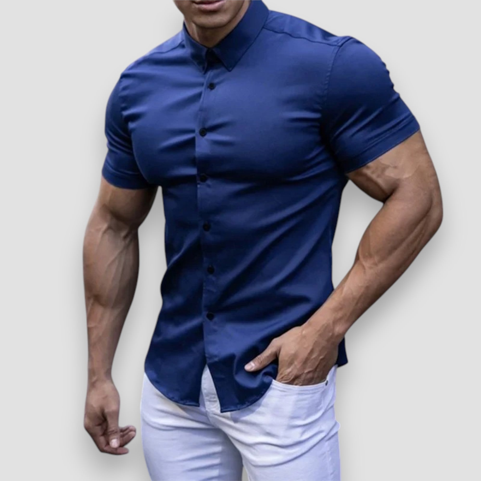 La Rochelle™ | Chemise de fitness à manches courtes