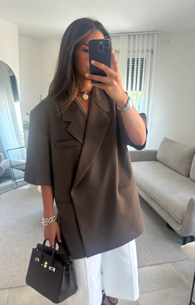 NOMU&KAEL | Blazer jaune beurre