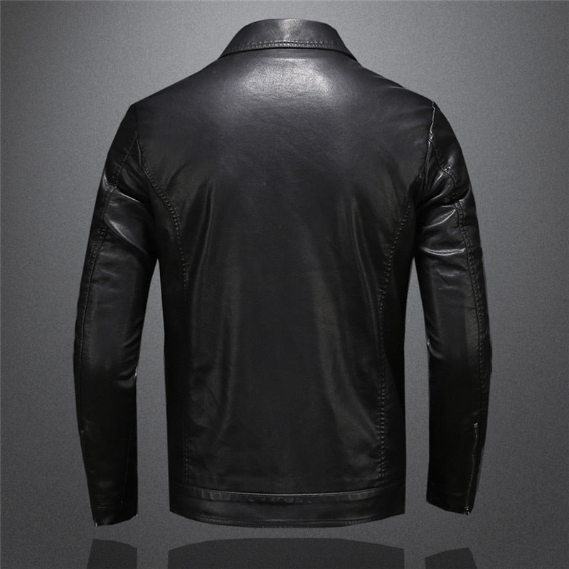 Simon | Veste en cuir pour homme, artisanale