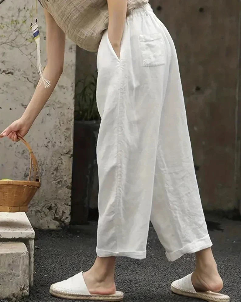 Siena - Confortable Pantalon en Coton