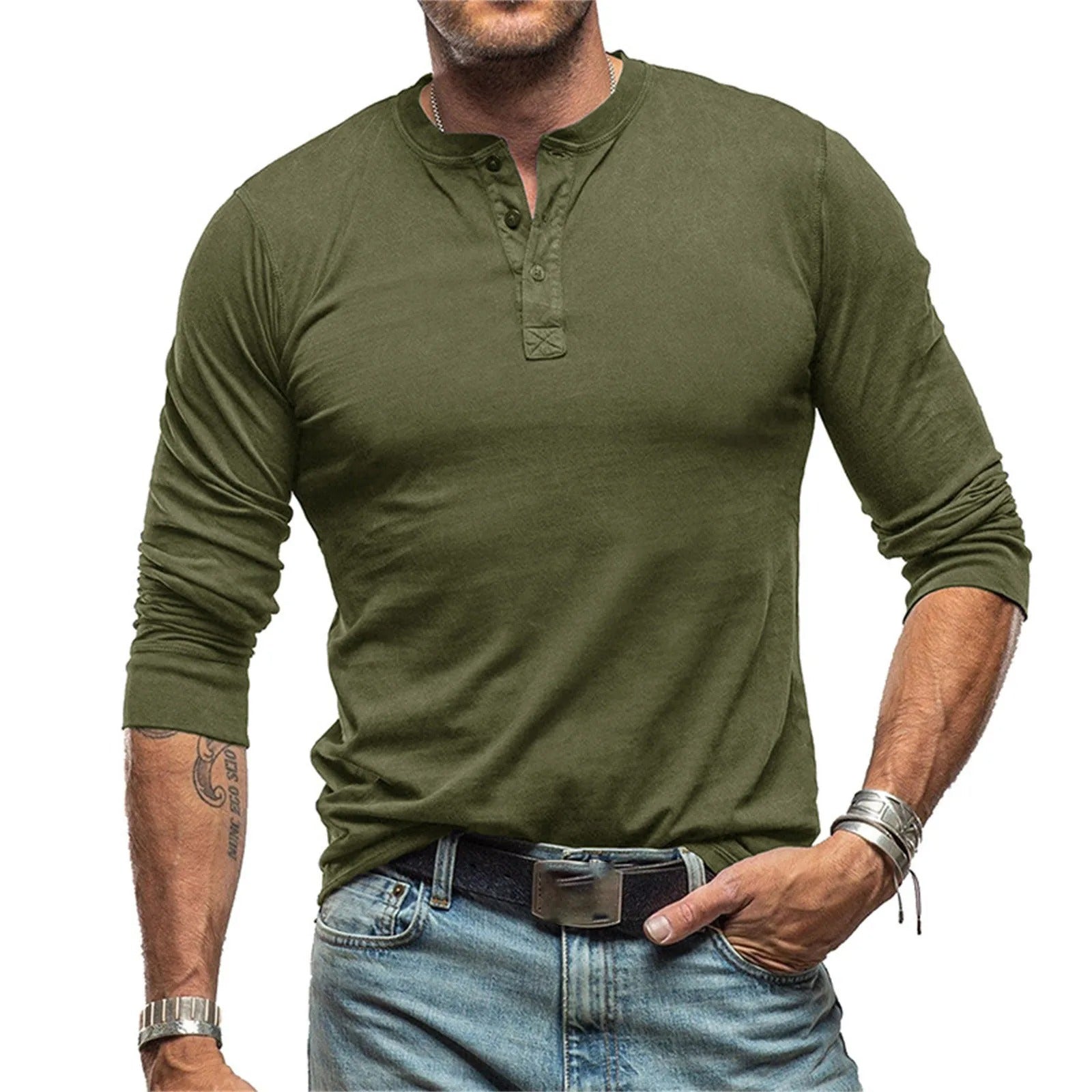 Chemise à manches longues vintage Darell™