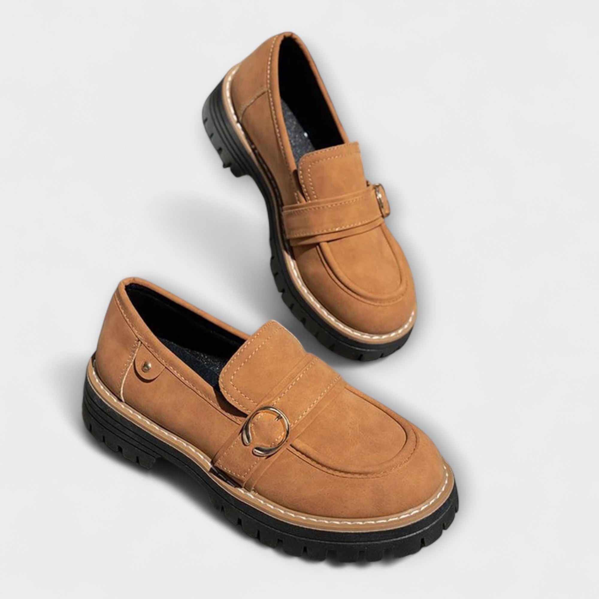 Lora – Mocassins Décontractés avec Bout Rond
