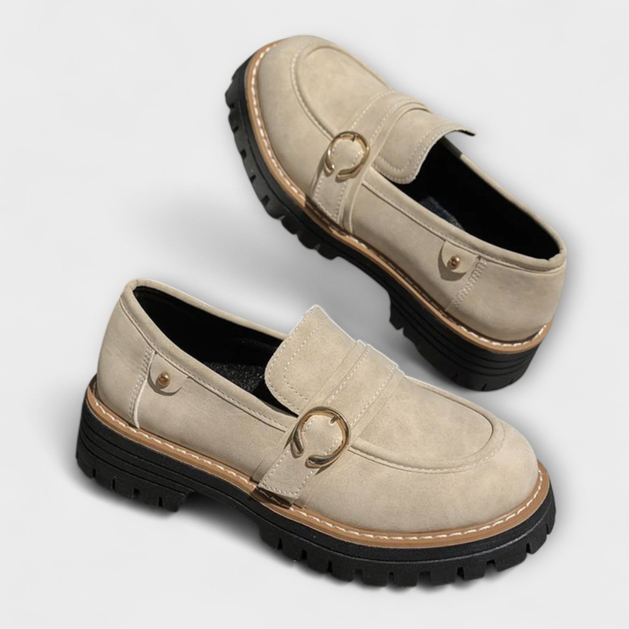 Lora – Mocassins Décontractés avec Bout Rond
