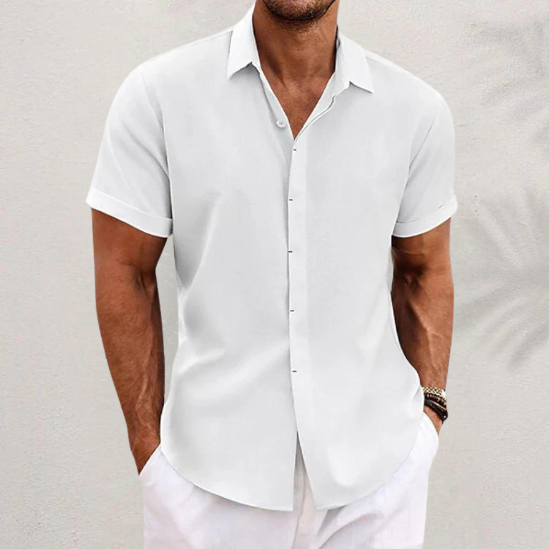 Aleandro™ Classique Chemise en Lin