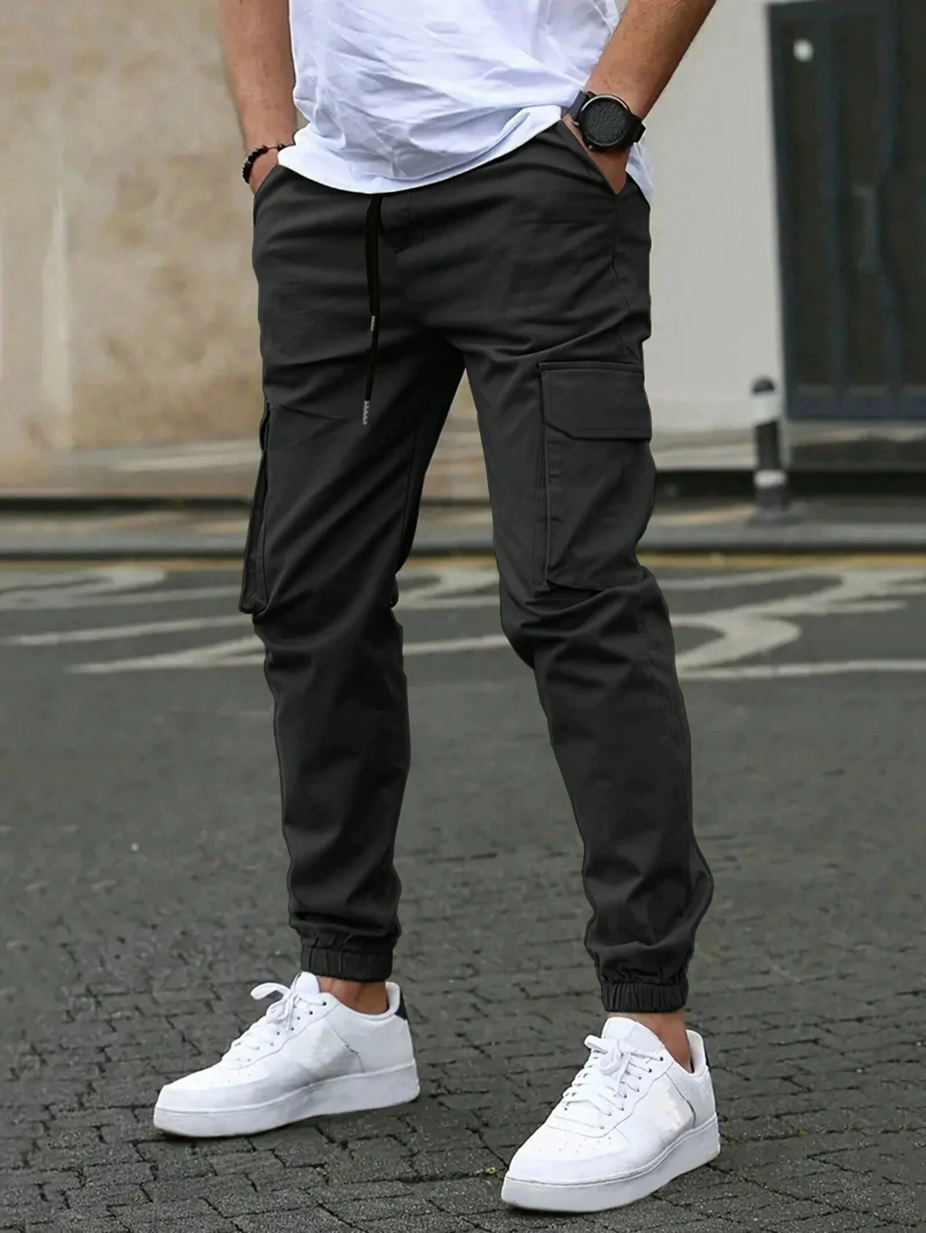 DAVIDE | Pantalon Cargo Jogger pour Homme