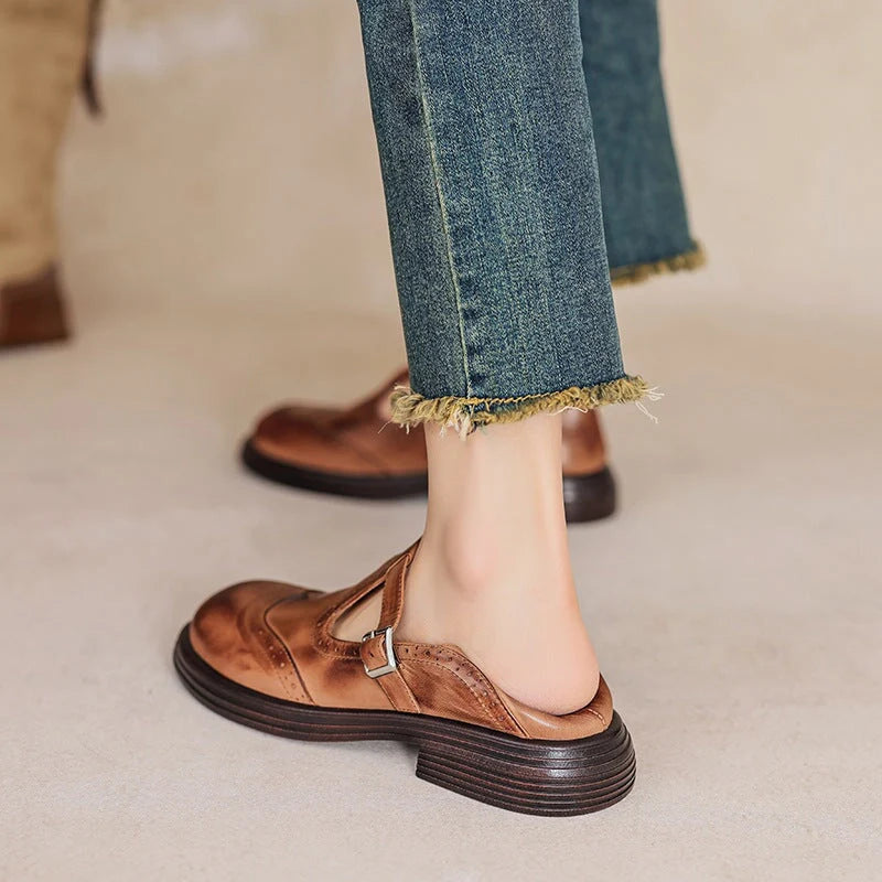 Clémence | LA DORÉE – SOULIER EN CUIR DE LUXE