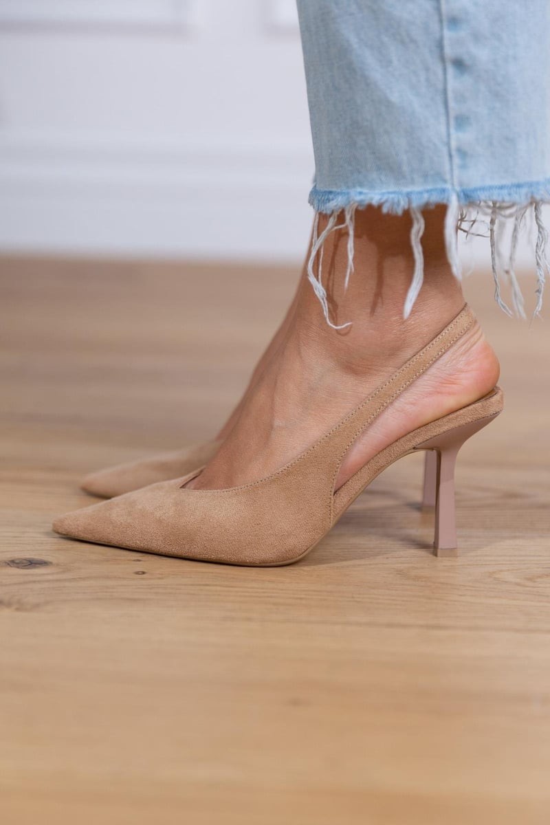 Marlena™ | Escarpins nus à talon fin