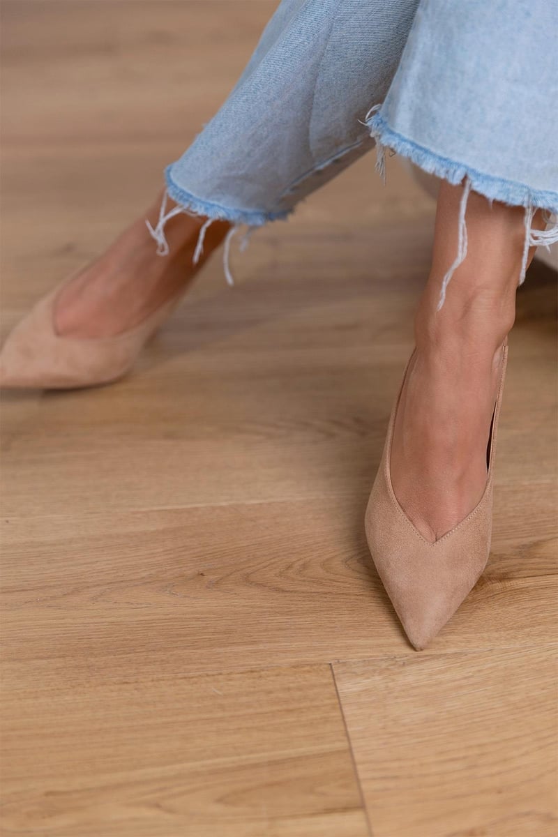 Marlena™ | Escarpins nus à talon fin
