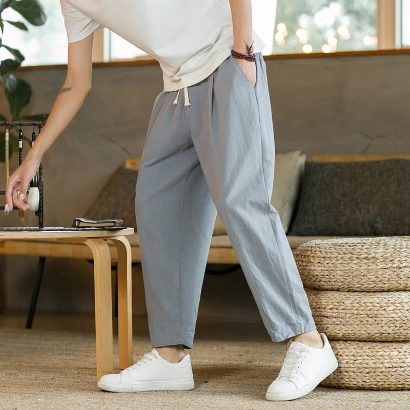 Vallier | Pantalon d'été en lin léger