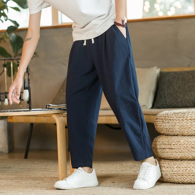 Vallier | Pantalon d'été en lin léger