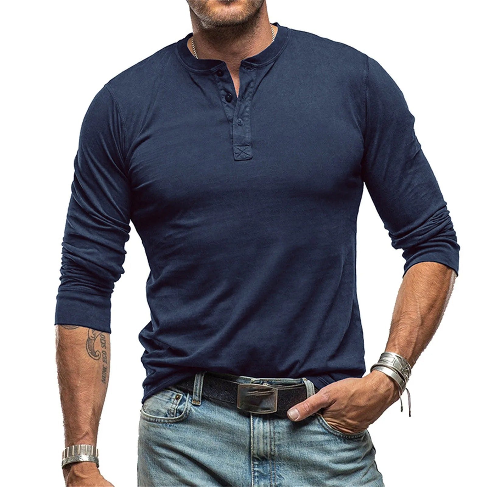 Chemise à manches longues vintage Darell™