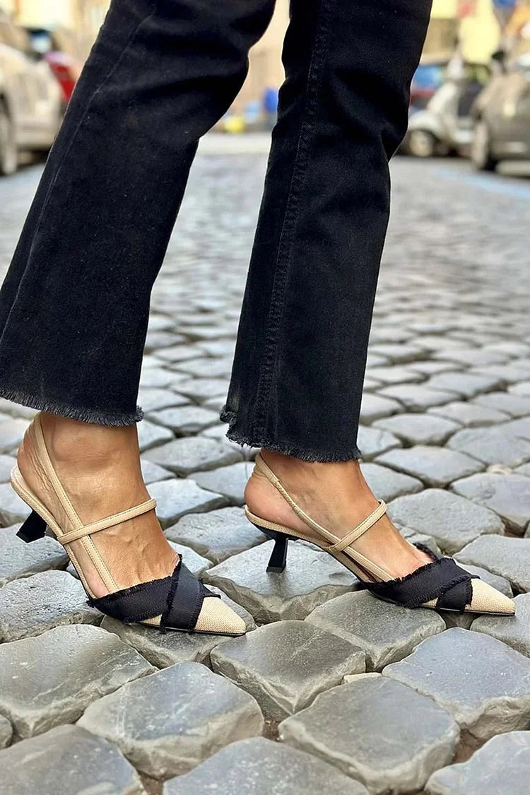 Florette | Élégantes Slingback-Pumps