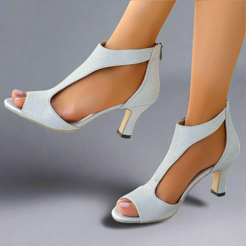 Heidrun | Sandales élégantes et confortables avec talon