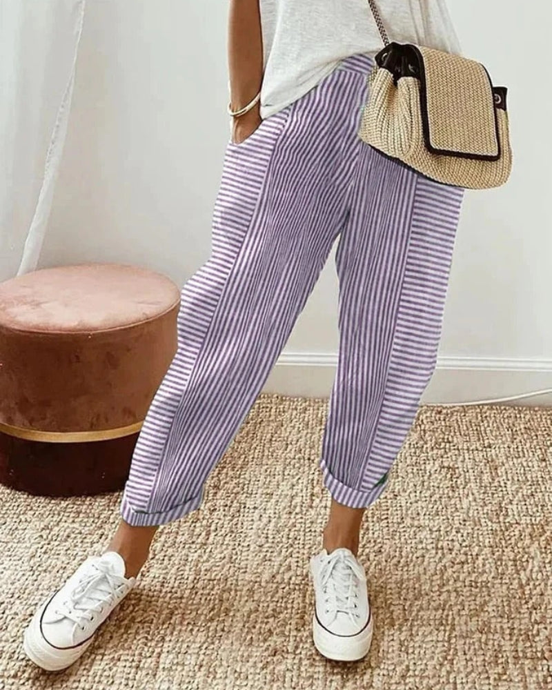 AMARA - RIBBED PANTS