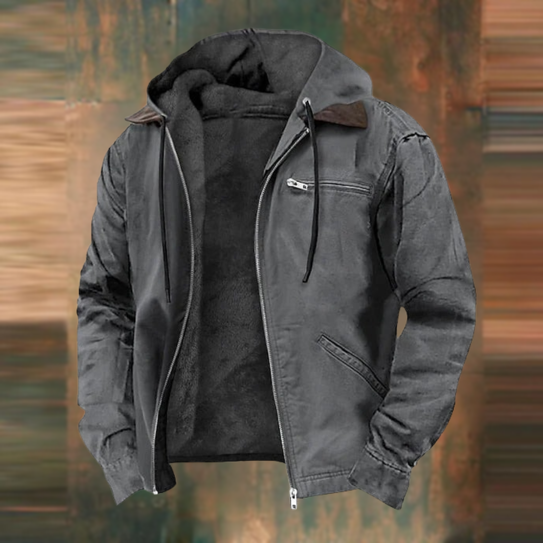 Zorion™ | Veste Chic avec Fermeture Éclair et Capuche
