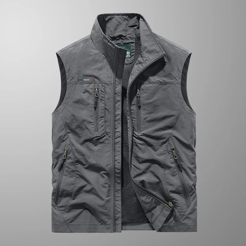 Hermann™ - Gilet cargo léger et respirant avec de multiples poches