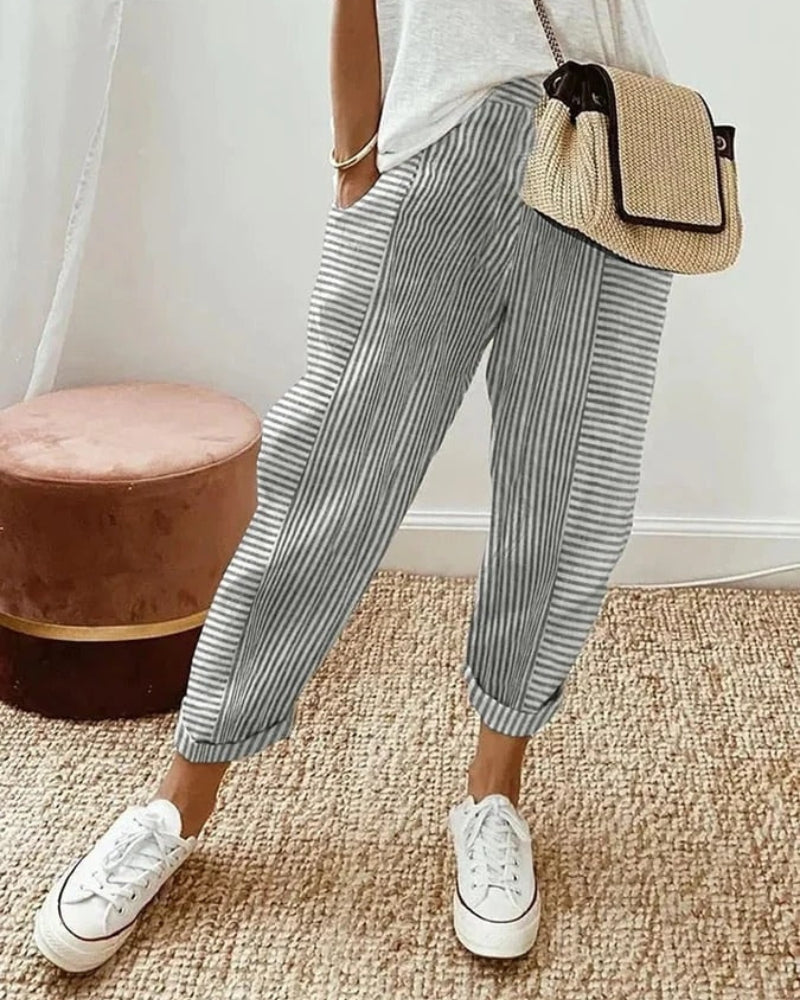 AMARA - RIBBED PANTS