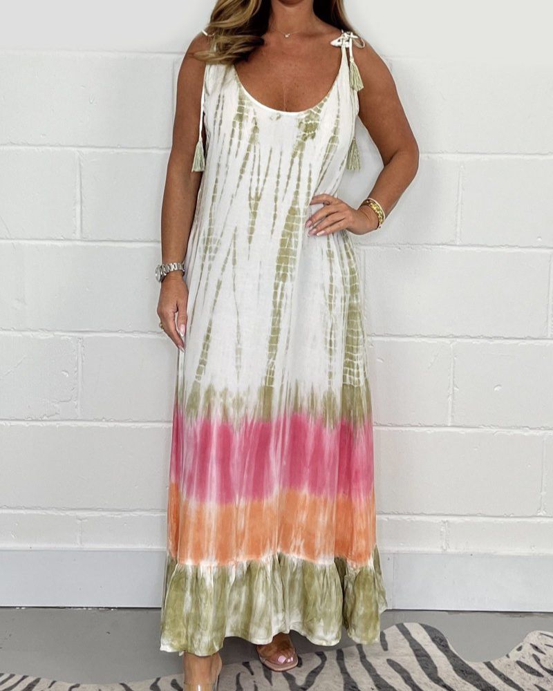 OSORO - Bohemian Maxi Robe