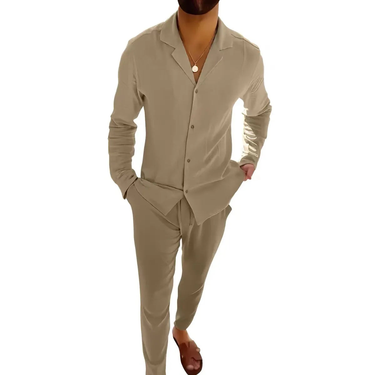 Nomu&Kael® | Ensemble Homme en Lin d’Été