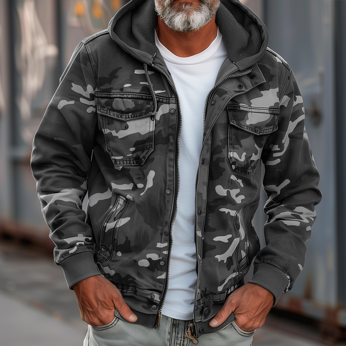 Sam | Veste Camouflage à Motifs