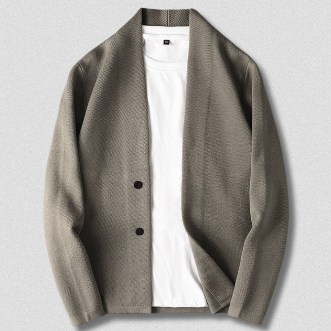 Victor™ | Veste cintrée pour homme en tissu premium