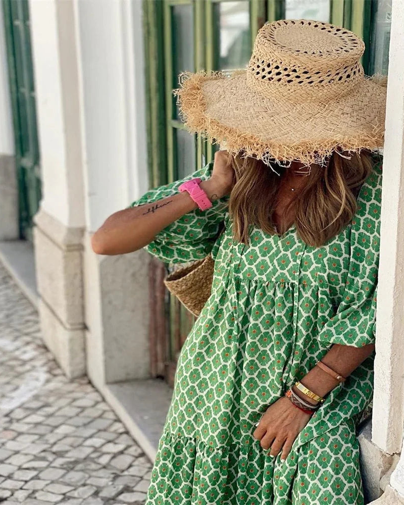 SANDY - Tendance et Confort : Robe Longue