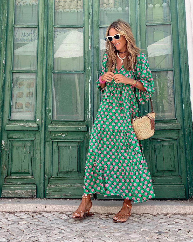 SANDY - Tendance et Confort : Robe Longue