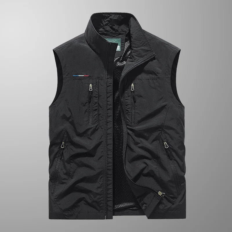 Hermann™ - Gilet cargo léger et respirant avec de multiples poches