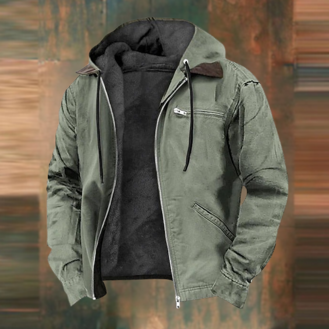 Zorion™ | Veste Chic avec Fermeture Éclair et Capuche